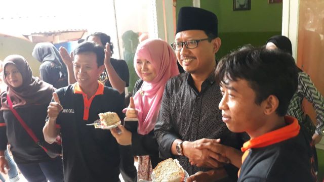 Ketua DPRD Kabupaten Pasuruan Hadiri Anniversary 1 Pasukan Senja 