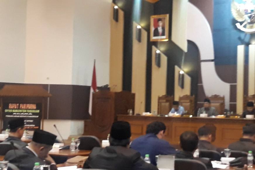 Adu Argumen  Eksekutif VS Legislatif Warnai Rapat Paripurna Interpelasi DPRD Kabupaten Pasuruan