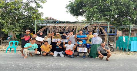 Peduli Kebakaran Desa Naru, Pemuda Dusun Bree Melakukan Aksi Penggalangan Dana