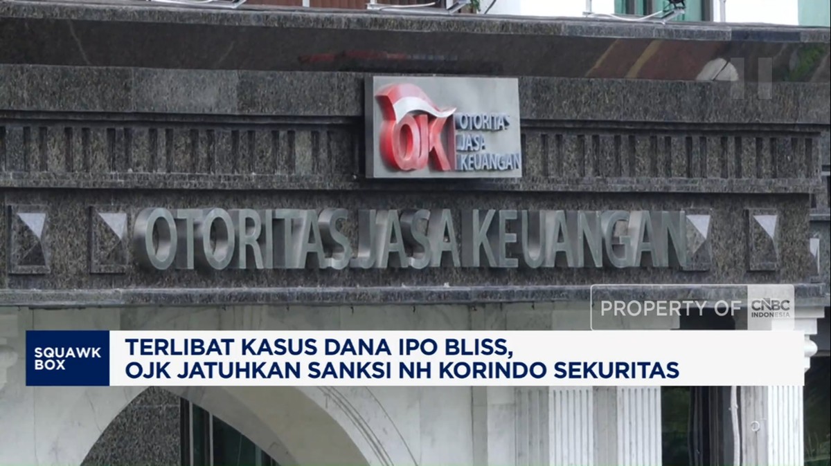 Denda Ratusan Juta dan Pembekuan Izin: OJK Sanksi Berat NH Korindo Sekuritas Terkait IPO Bliss