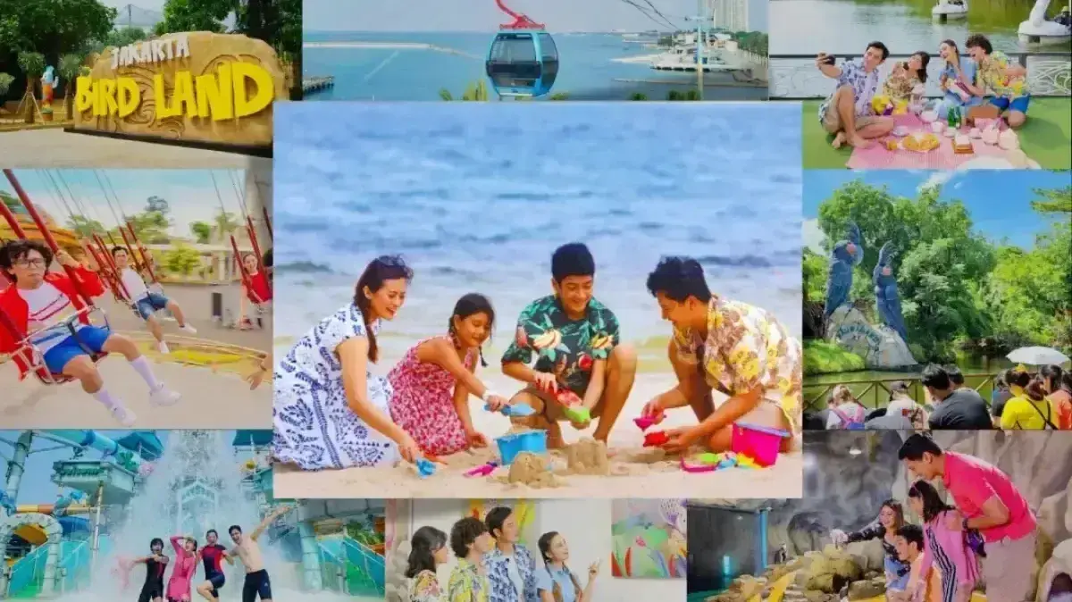 Kawasan Taman Impian Jaya Ancol menjadi salah satu destinasi rekreasi yang kerap dipilih untuk menghabiskan waktu liburan. (Foto: ancol.com)