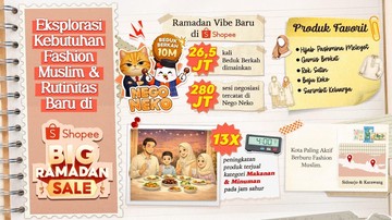Transformasi Ramadan Digital: Lima Tren Belanja Pakaian dan Hiburan di Puncak Promo Big Sale