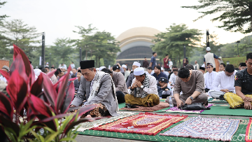 Update Terkini: Ribuan Jemaah Padati Plaza Keong Mas TMII untuk Salat Idulfitri 2026
