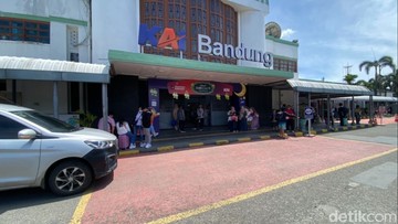Stasiun Bandung Jadi Pusat Mobilitas Pemudik Lokal Selama Momen Idul Fitri