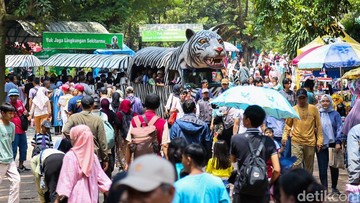 Lonjakan Pengunjung Tembus Puluhan Ribu, Ragunan Jadi Magnet Utama Wisata Keluarga Pasca-Lebaran