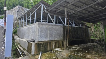 Tempat penampungan air warga (Foto: Istimewa).