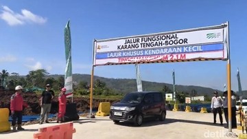 Bocimi Seksi 3 Dibuka Fungsional, Akselerasi Arus Balik Libur dari Selatan Sukabumi Menuju Jakarta