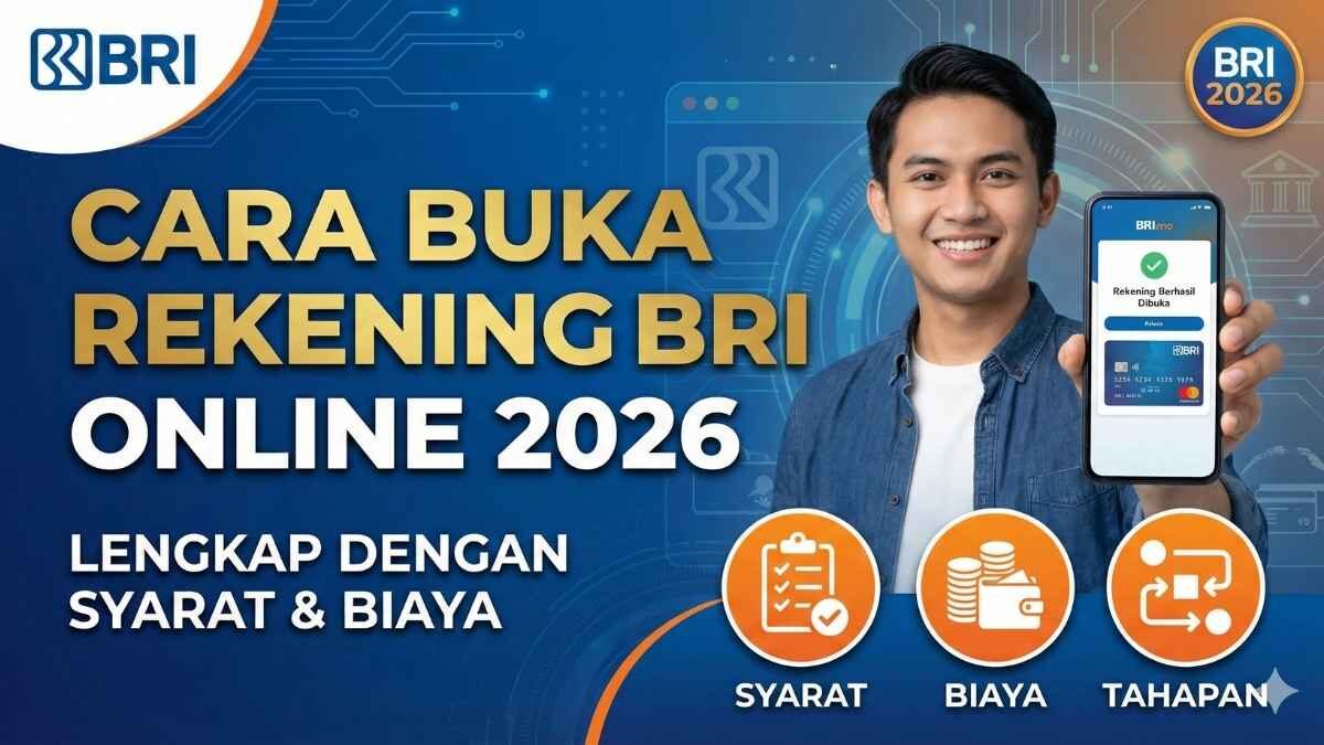 Panduan Lengkap Cara Buka Rekening BRI Online 2026: Praktis Tanpa Perlu ke Bank