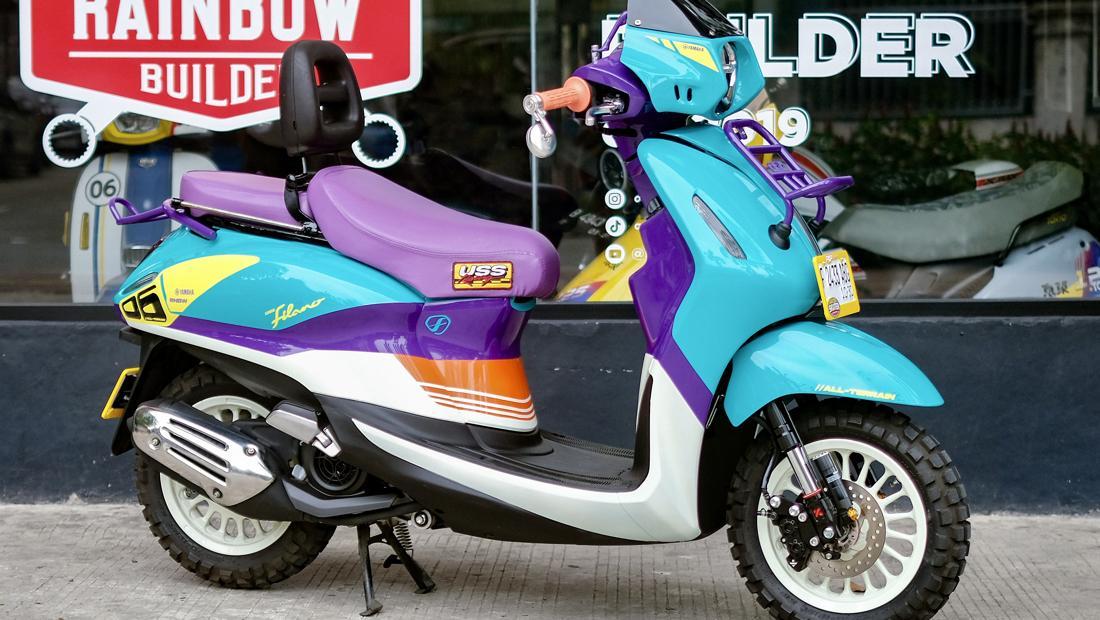 Modifikasi Yamaha Grand Filano Bergaya Urban Rally: Klasik Berani untuk Perkotaan 2026